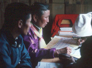 Mongolian Herders at Management Workshop